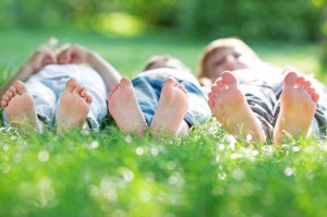 Toddlers and Walking Barefoot